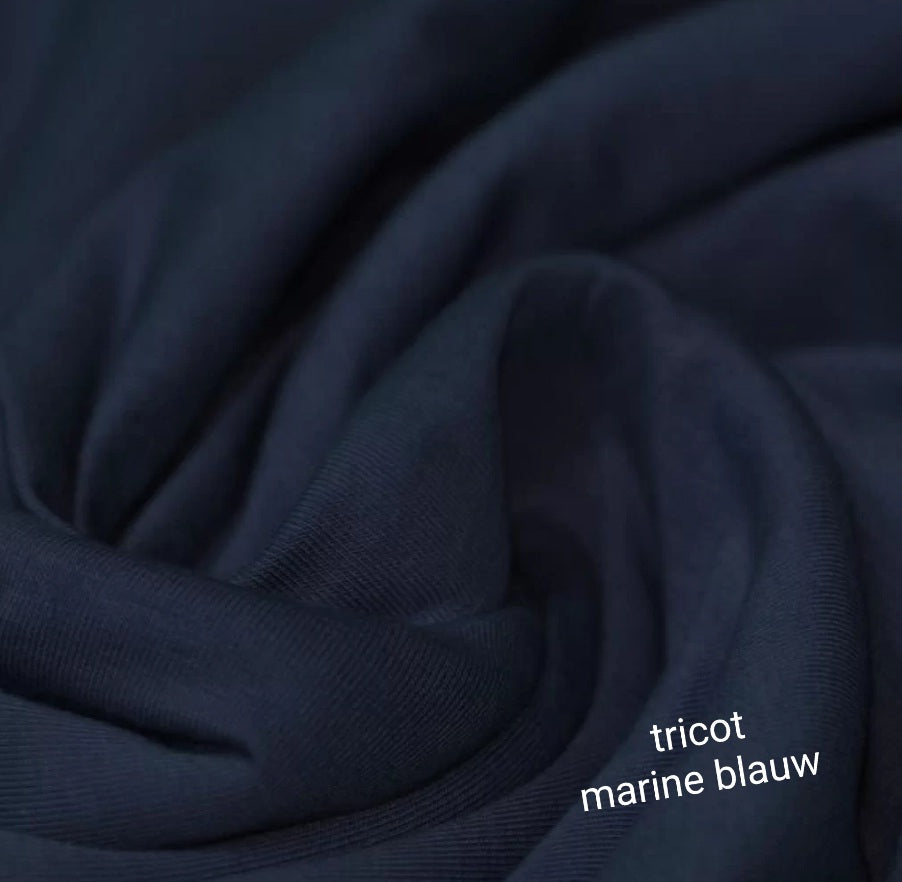Flared - Uni - Marine blauw