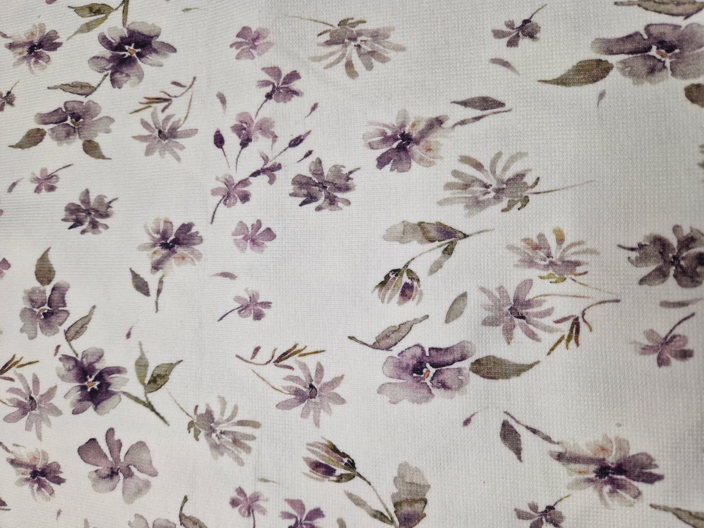Short - Standaard - Bloemenprint - Bloemetjes paars