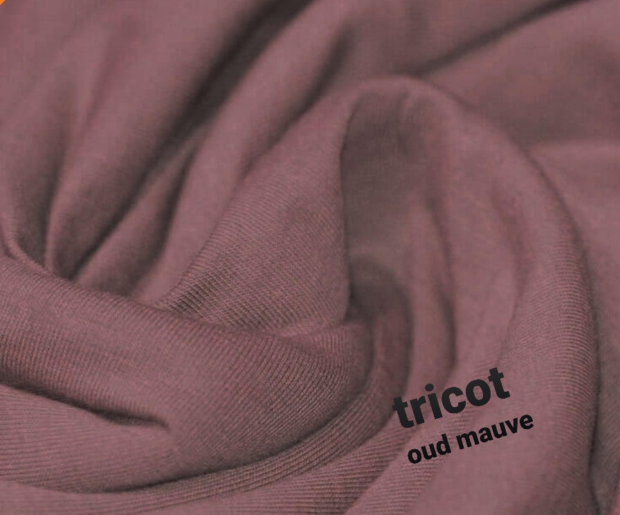 Short - Ruffle - Uni - Oud mauve