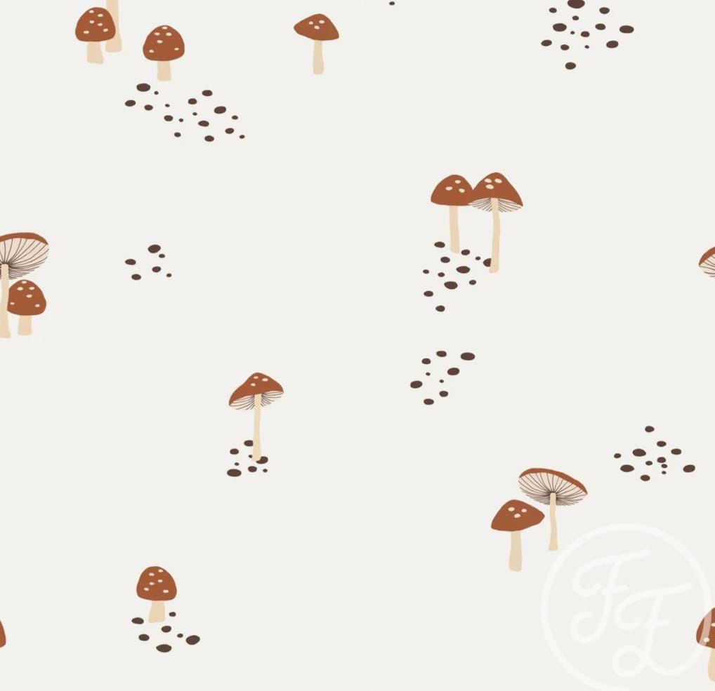 Bloomer Paperbag - Print - Paddestoelen