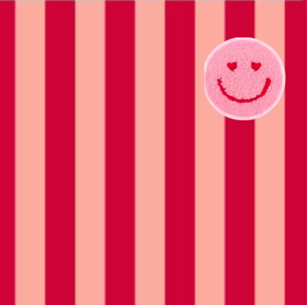 Trui - Print - Streepjes roze rood