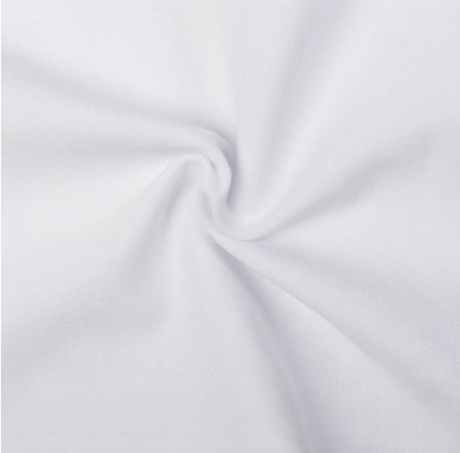 Short - Ruffle - Uni - Wit