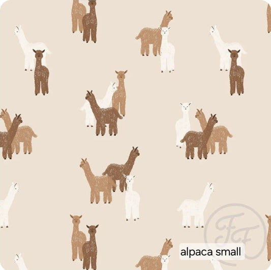 Bloomer Paperbag - Print - Alpaca