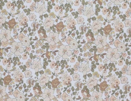 Short - Ruffle - Bloemenprint - Bloemen roze