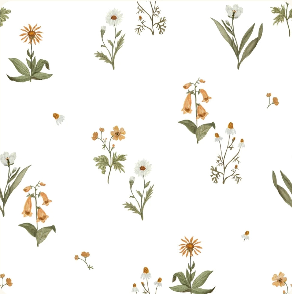 Short - Standaard - Bloemenprint - Bloemetjes madelief