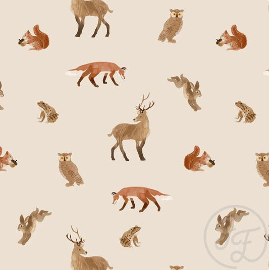Bloomer Paperbag - Print - Bosdieren