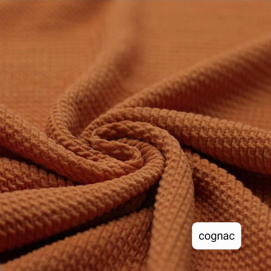 Bloomer - Wafelstructuur - Cognac
