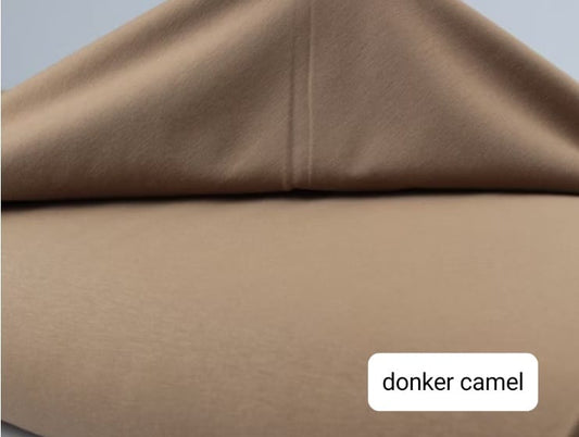 Flared - Uni - Donker camel