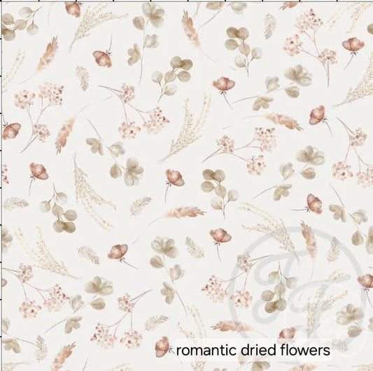 Short - Ruffle - Bloemenprint - Droogbloemen