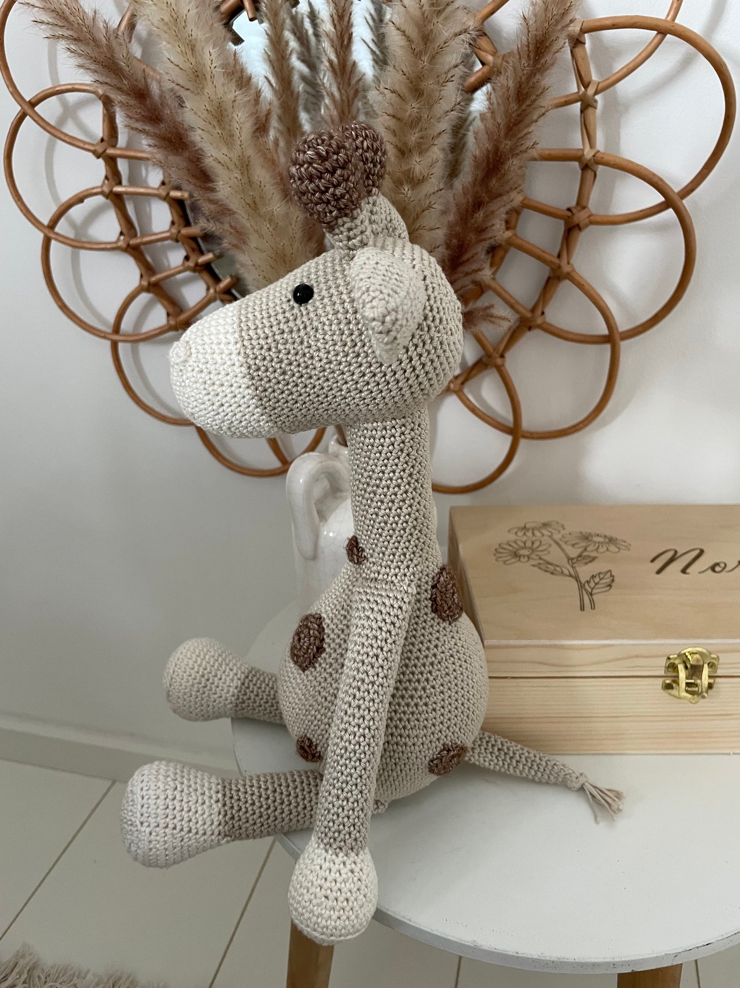 (Muziek)knuffel - Giraffe