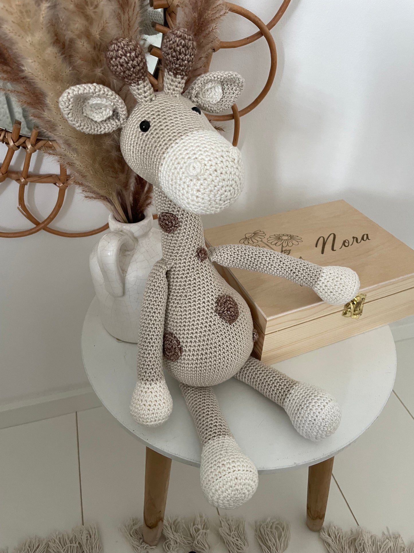 (Muziek)knuffel - Giraffe