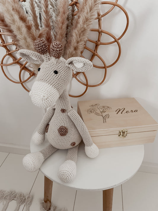 (Muziek)knuffel - Giraffe