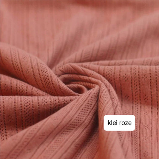 Bloomer - Fijngebreid - Klei roze