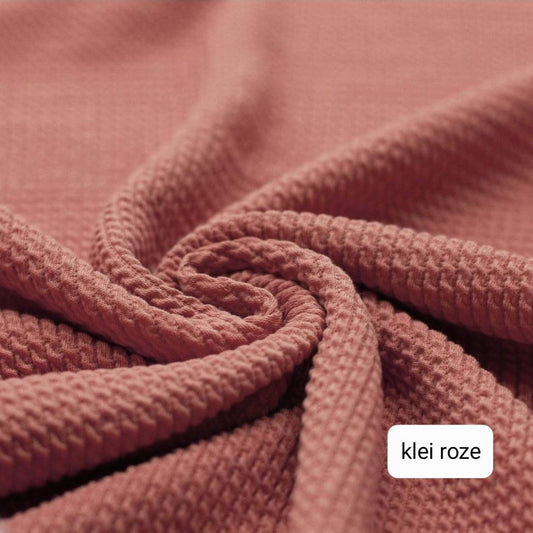 Bloomer - Wafelstructuur - Klei roze