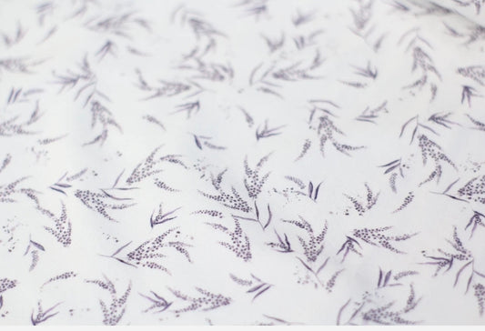 Jurkje korte mouw - Bloemenprint - Lavendel