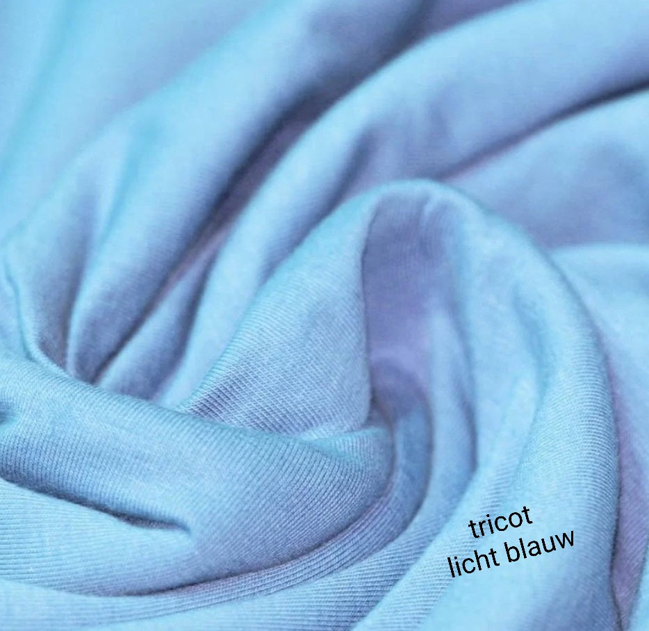 Short - Ruffle - Uni - Licht blauw