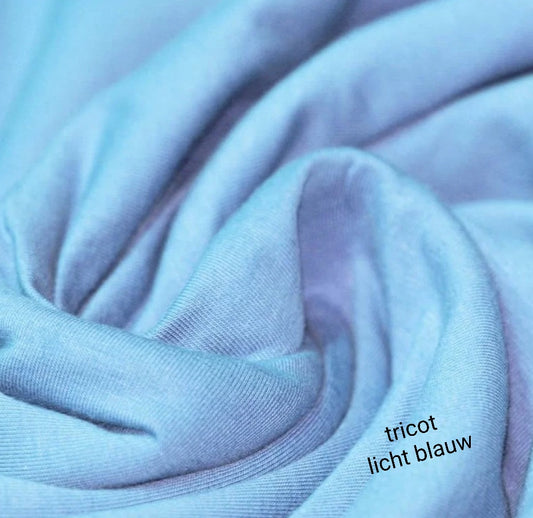Short - Ruffle - Uni - Licht blauw