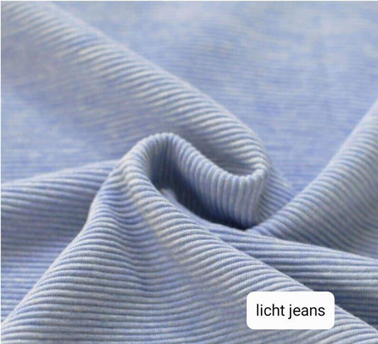 Bloomer - Smalle rib - Licht jeans