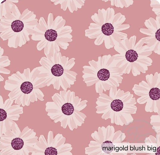 Jurkje korte mouw - Bloemenprint - Marigold