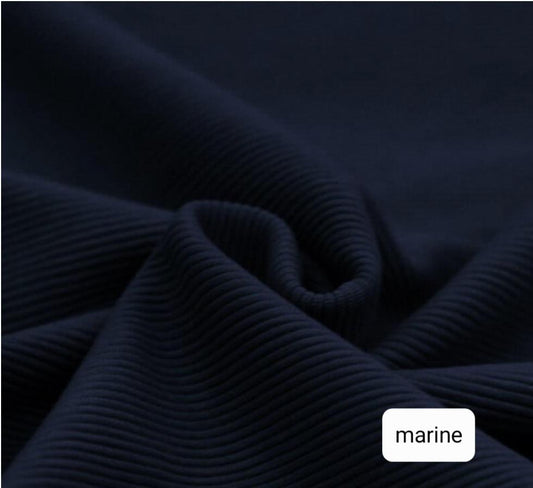 Bloomer - Smalle rib - Marine
