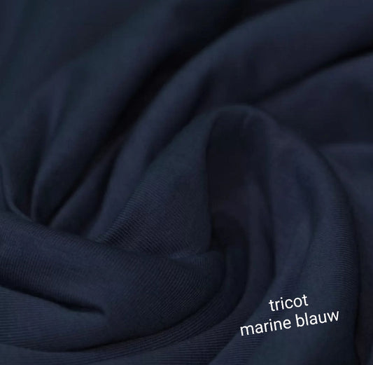 Short - Ruffle - Uni - Marine blauw