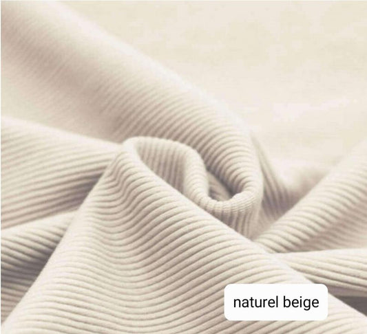 Bloomer - Smalle rib - Naturel beige