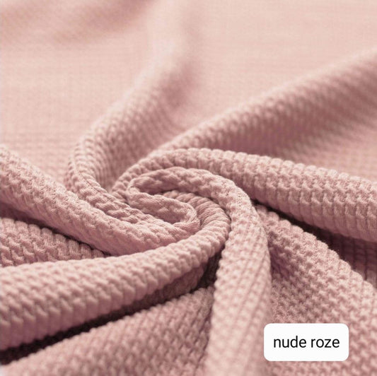 Bloomer - Wafelstructuur - Nude roze