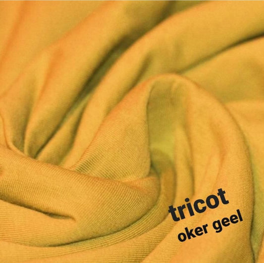 Short - Ruffle - Uni - Oker geel