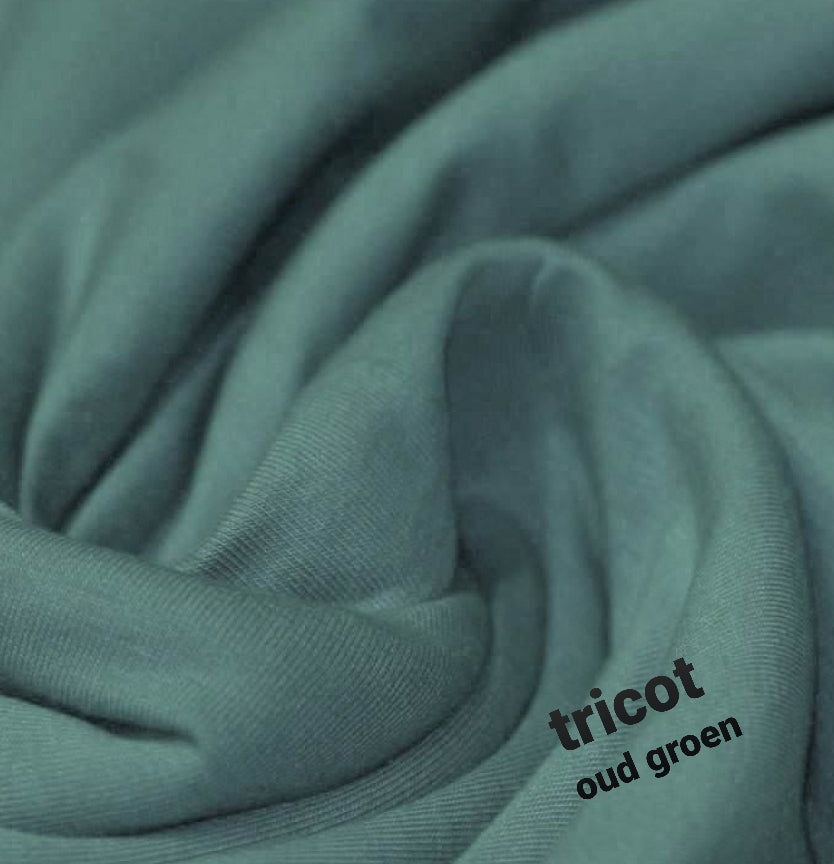Short - Ruffle - Uni - Oud groen