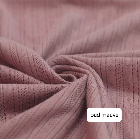 Bloomer - Fijngebreid - Oud mauve