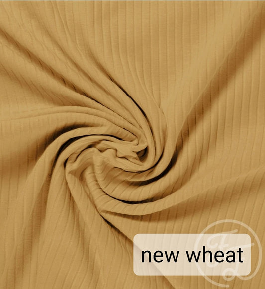 Flared - Brede rib - New wheat