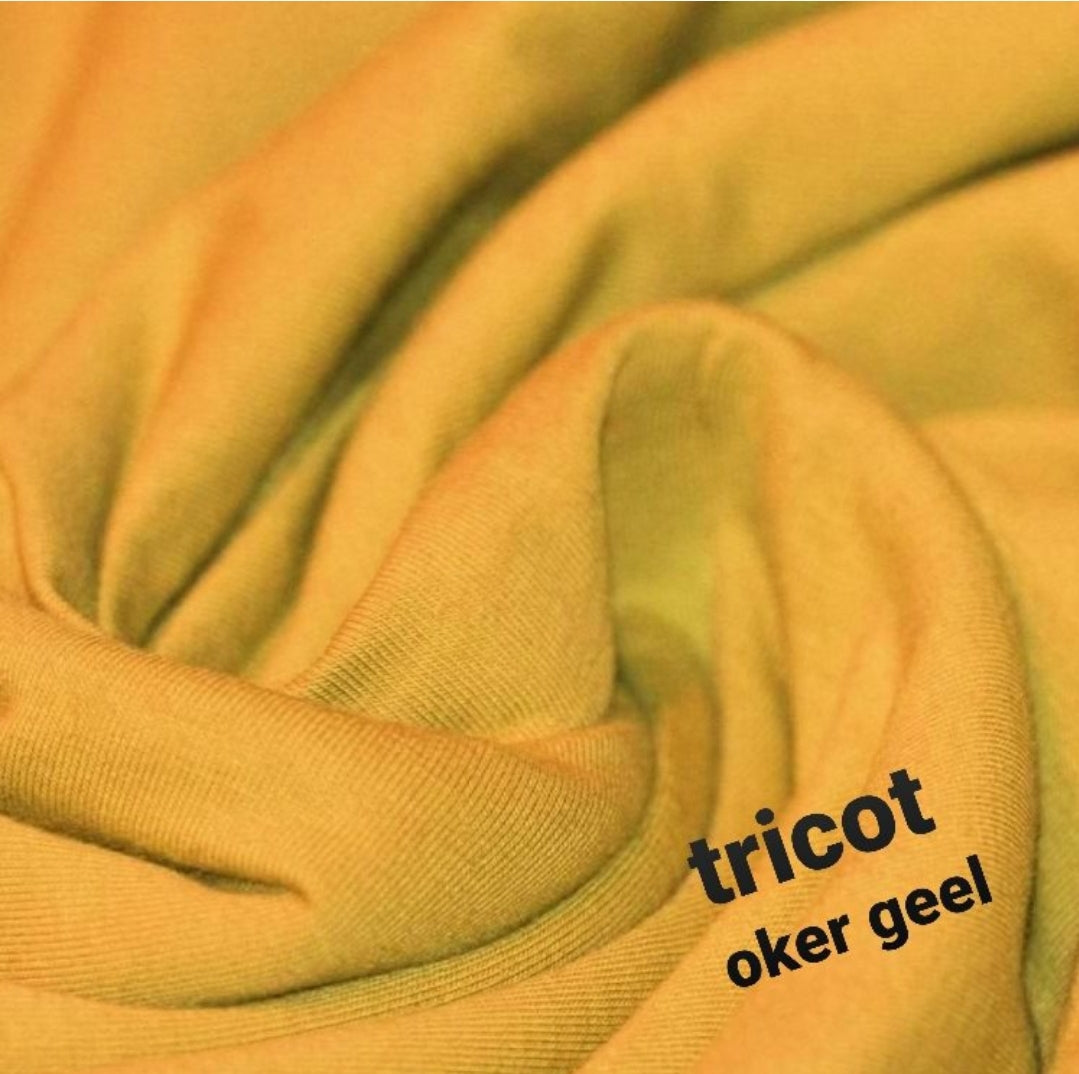 Haarband - Uni - Oker geel