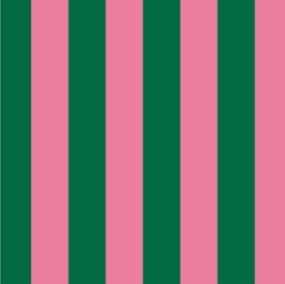 Bloomer Paperbag - Print - Streepjes roze groen