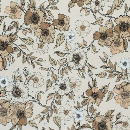 Overslagshirt - Bloemenprint - Vintage flowers