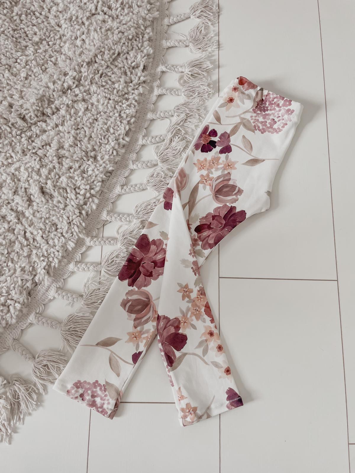 Legging - Bloemenprint - Bloemen happiness