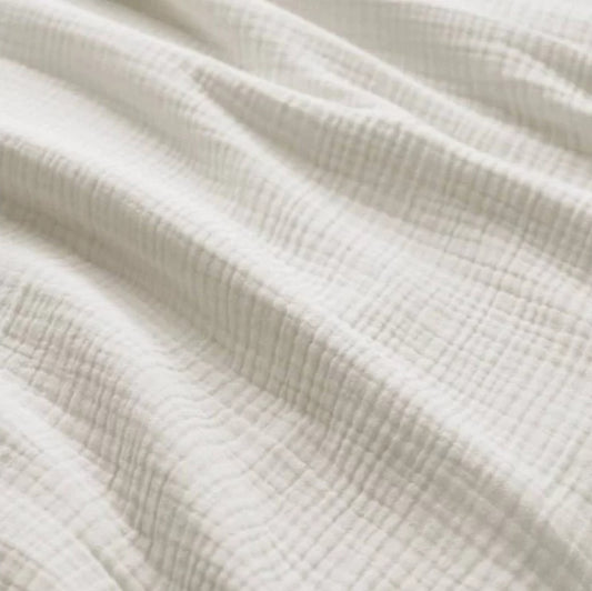 Short - Ruffle - Mousseline - Wit
