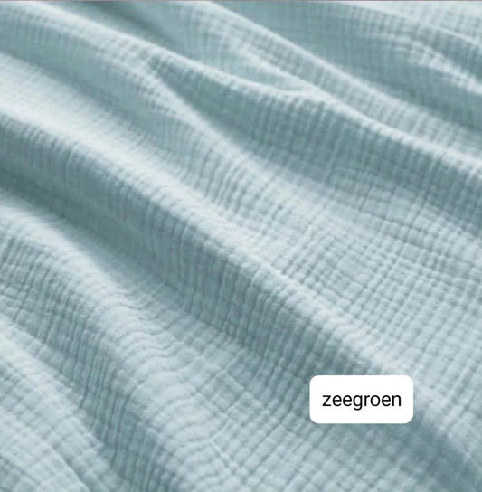 Bloomer Paperbag - Mousseline - Zeegroen