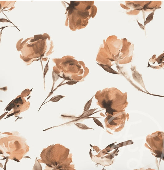 A-lijn jurkje - Bloemenprint - Bloemen herfst
