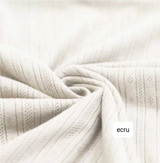 A-lijn jurkje - Fijngebreid - Ecru