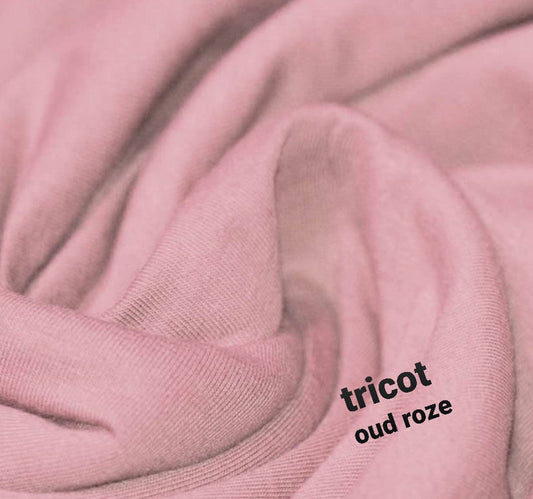 A-lijn jurkje - Uni - Oud roze