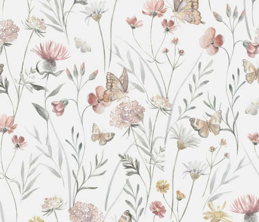 A-lijn jurkje - Bloemenprint - Weidebloemen